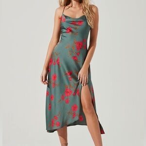 ASTR THE LABEL | Midi Floral Gaia Dress